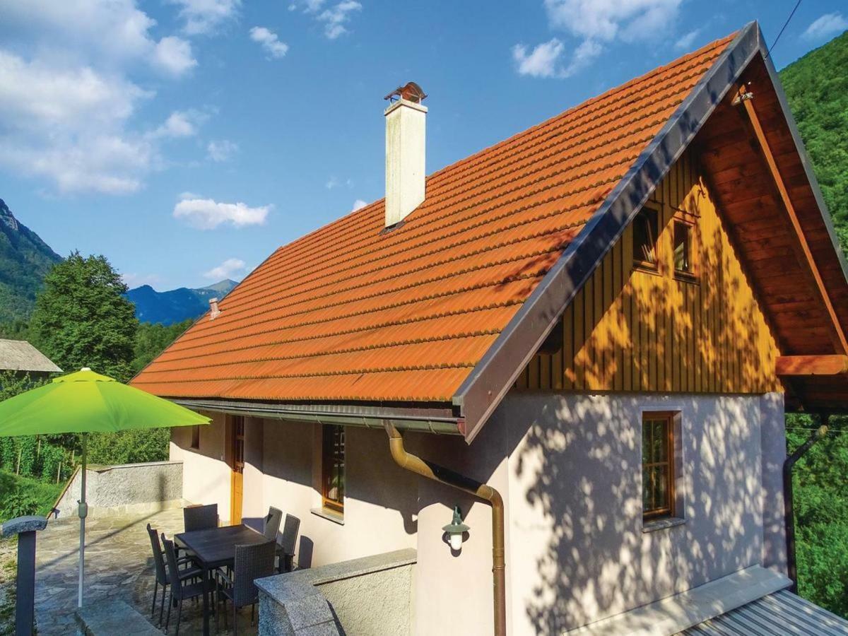 Apartmán Pocitniska Hisa Pri Kustrcu Grahovo ob Baci Exteriér fotografie