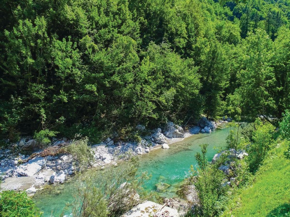 Apartmán Pocitniska Hisa Pri Kustrcu Grahovo ob Baci Exteriér fotografie